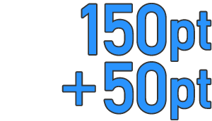 150pt+50pt